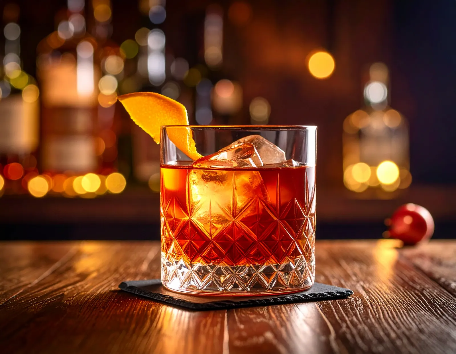 Sazerac i rocksglas