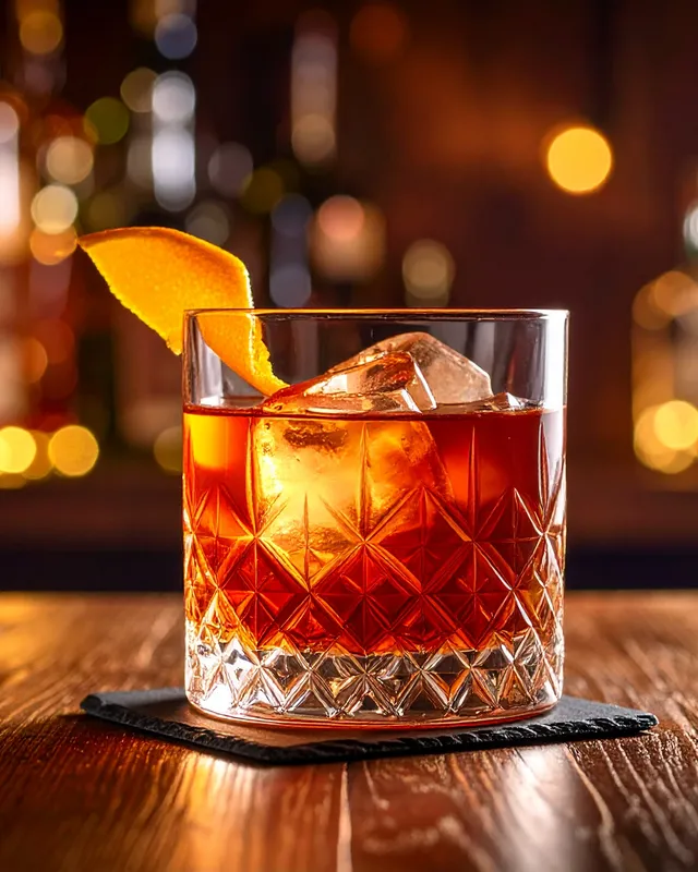 Sazerac i rocksglas