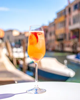 Bellini i champagneflute