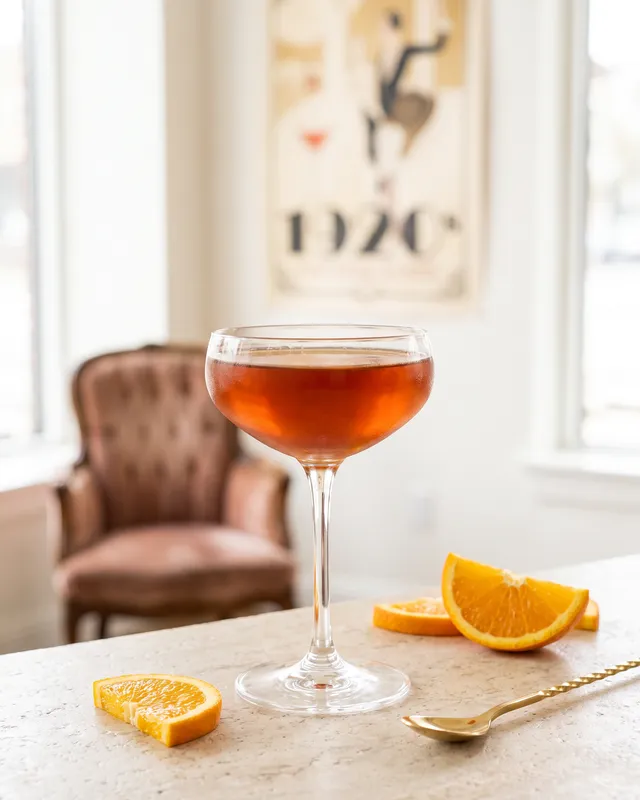 Blood and Sand i coupe med appelsin