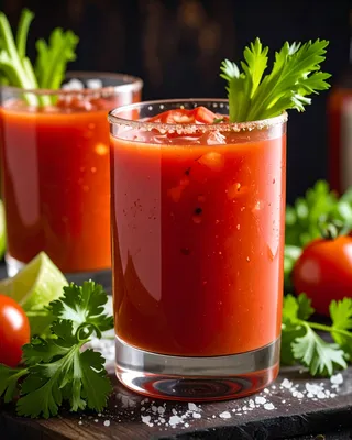 Bloody Mary i collinsglas