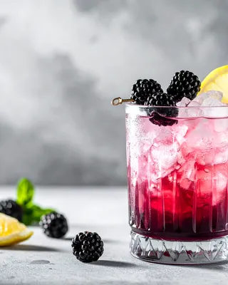 Bramble i rocksglas
