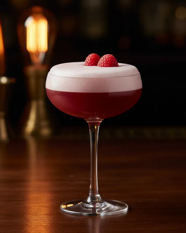 Chambord Sour i coupe