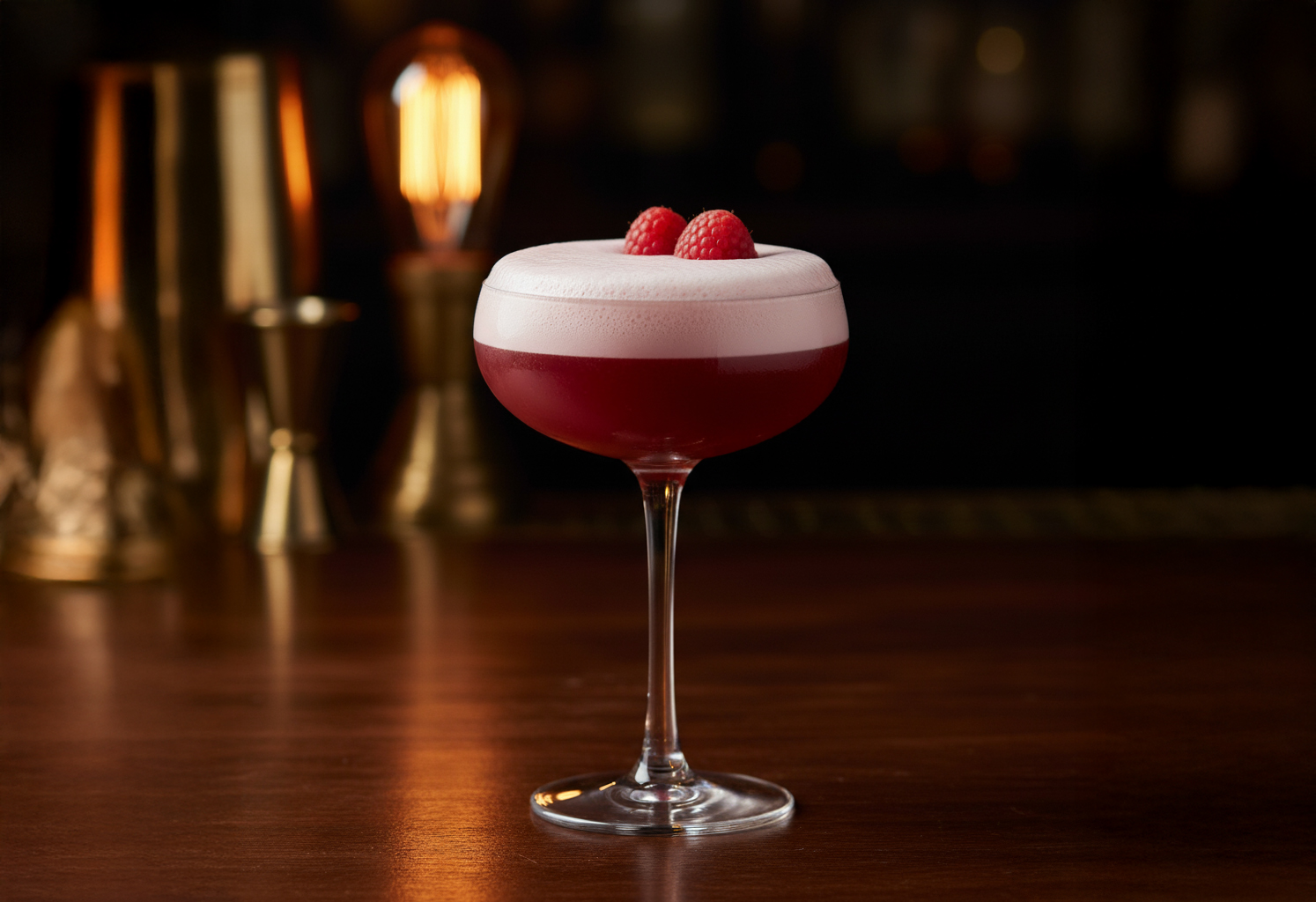 Chambord Sour i coupe