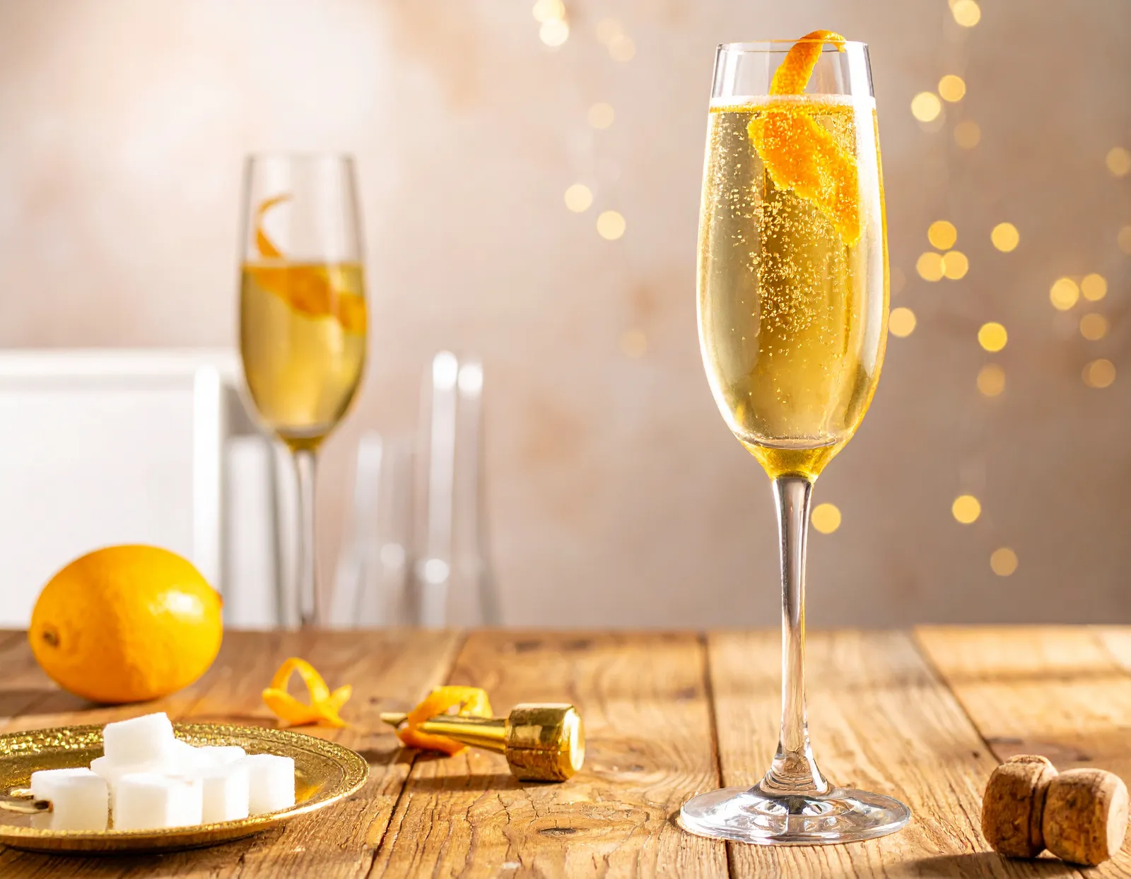 Champagne Cocktail i champagneflute