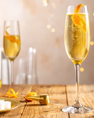 Champagne Cocktail i champagneflute