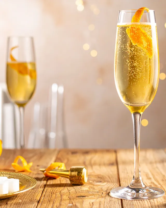 Champagne Cocktail i champagneflute