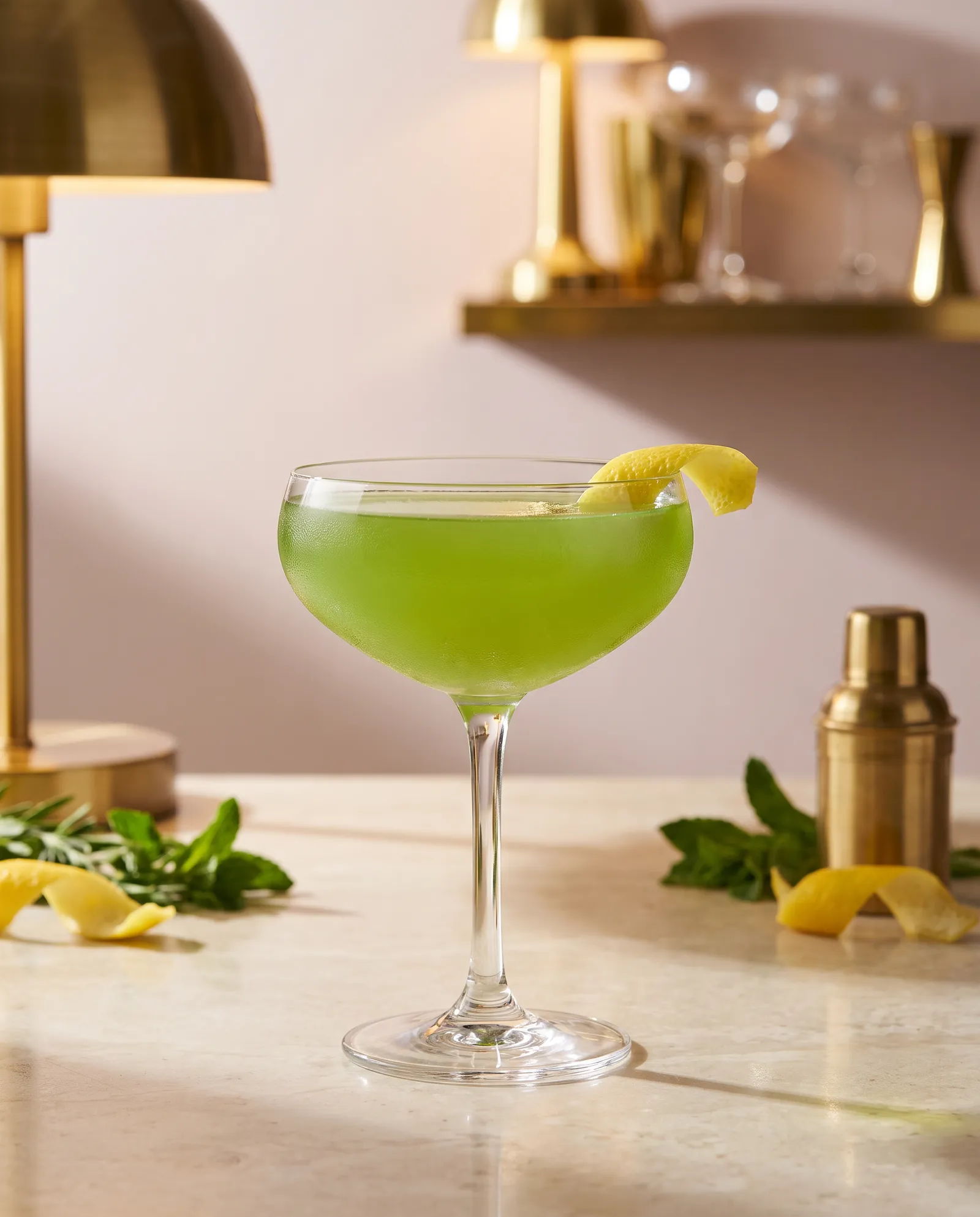 Champs-Élysées i coupe med citron