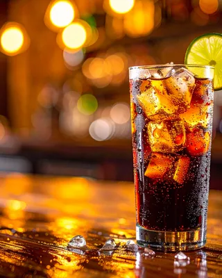 Cuba Libre i highballglas