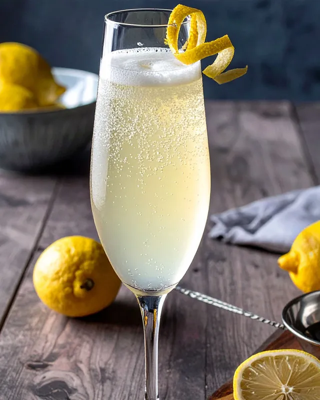 French 75 i champagneflute