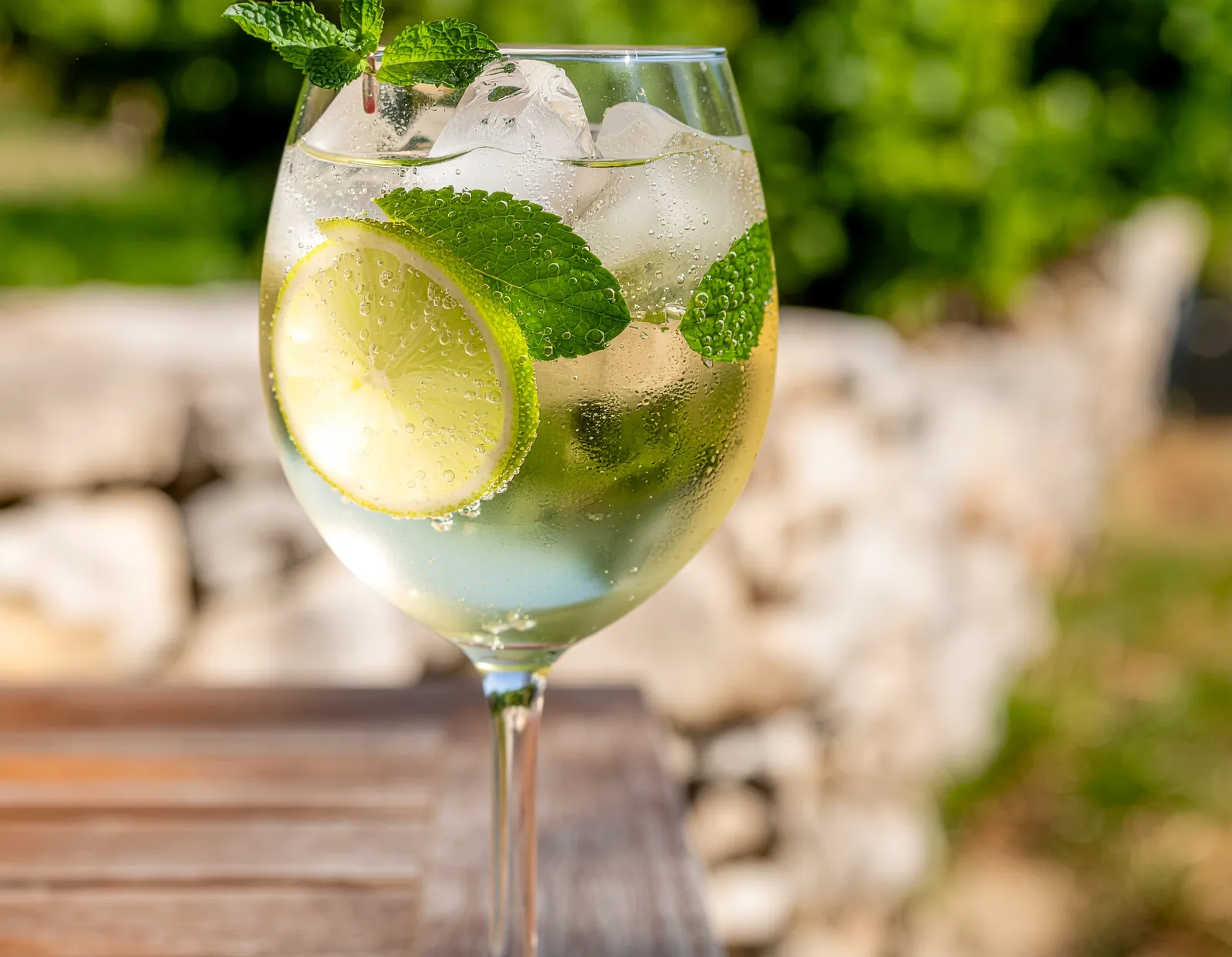 Hugo Spritz i vinglas