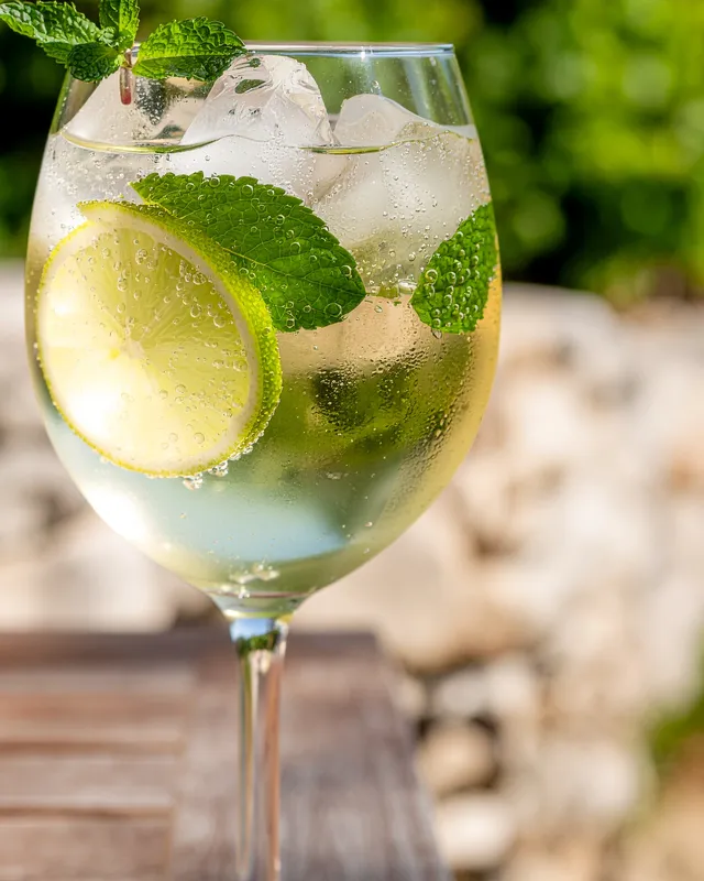 Hugo Spritz i vinglas