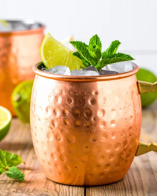 Moscow Mule i kobberkrus