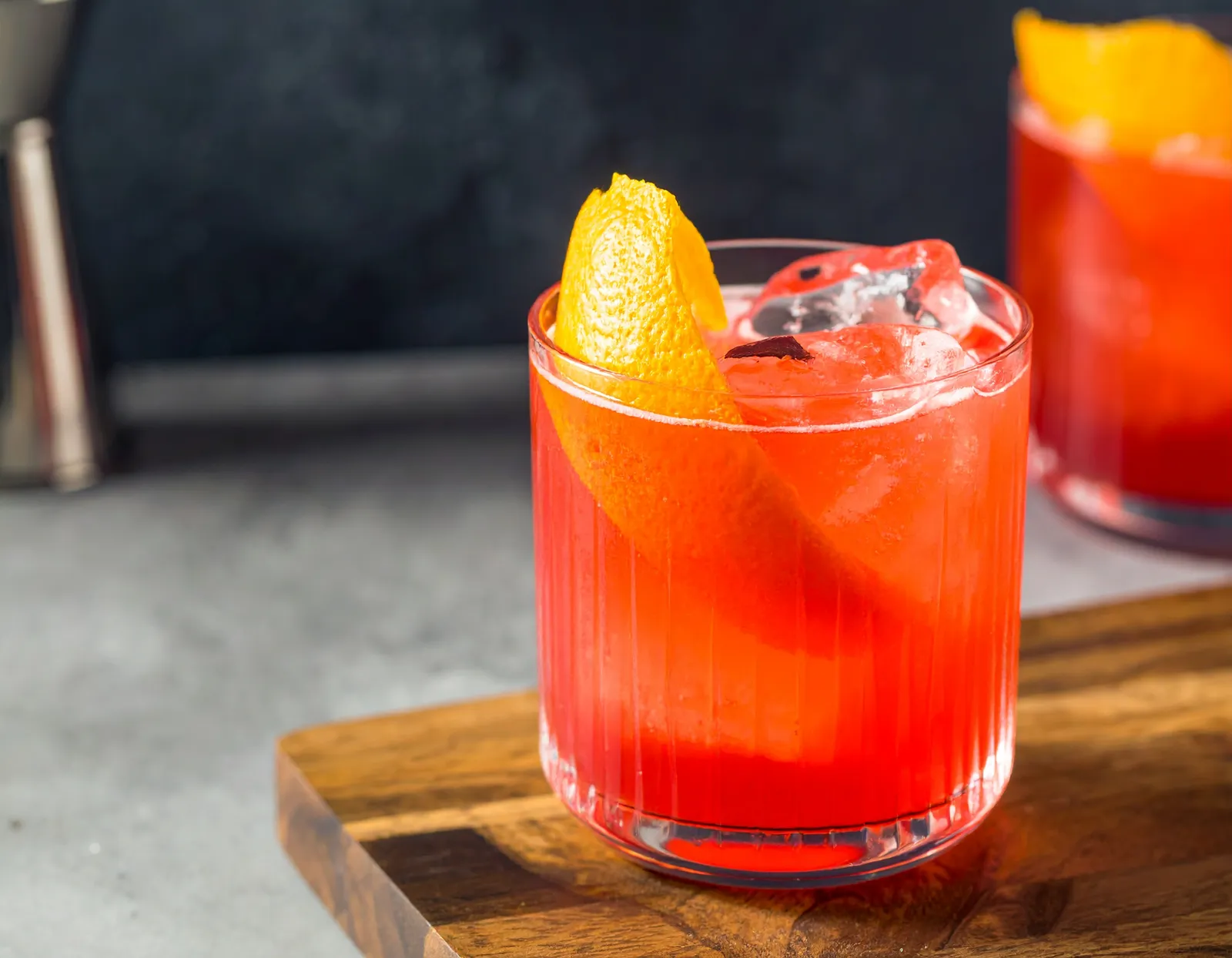 Nascar Negroni i rocksglas