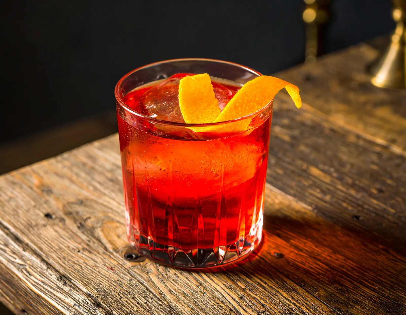 Negroni i rocksglas