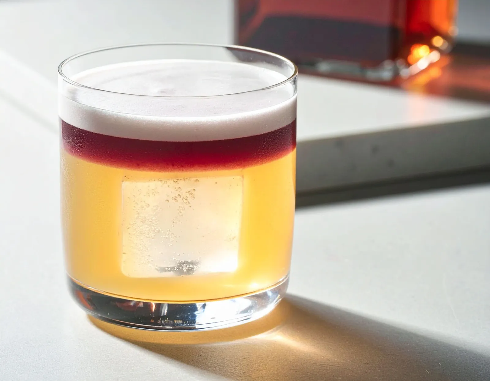 New York Sour i rocksglas