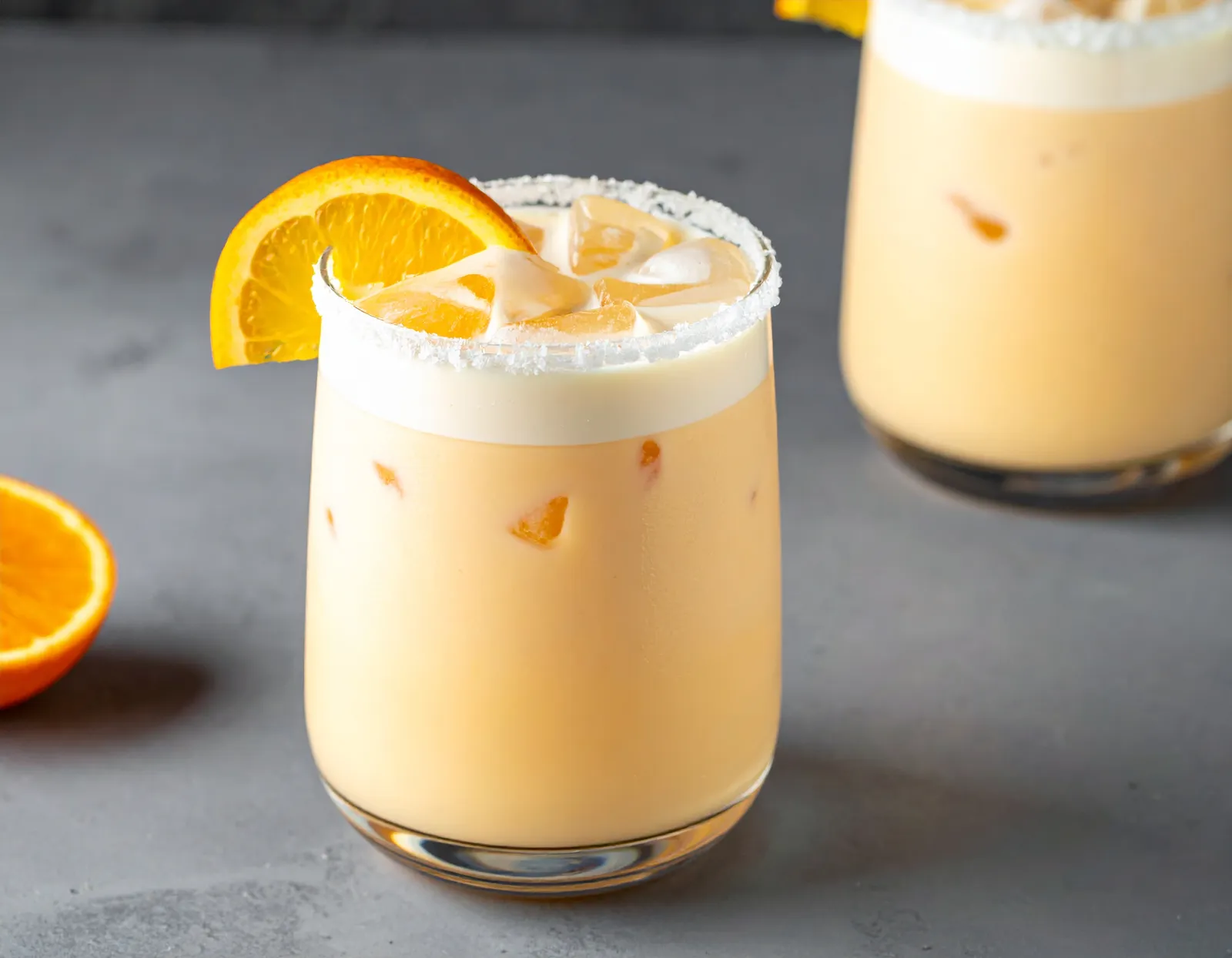 Orange Creamsicle Margarita i margaritaglas