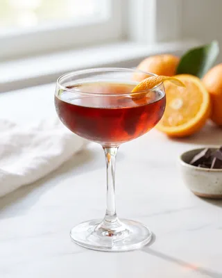 The Left Hand i coupe med appelsin