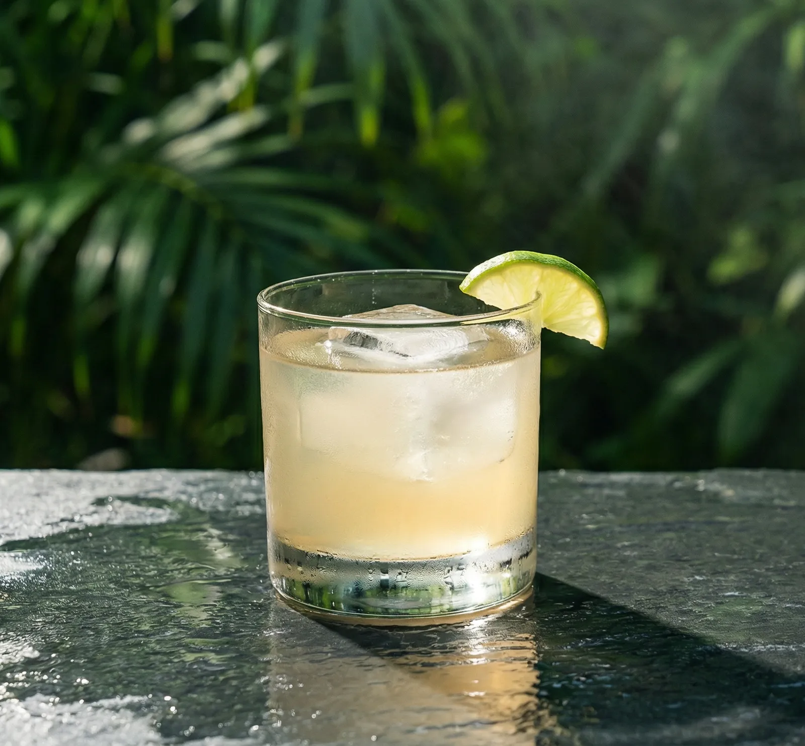 Ti' Punch i rocksglas