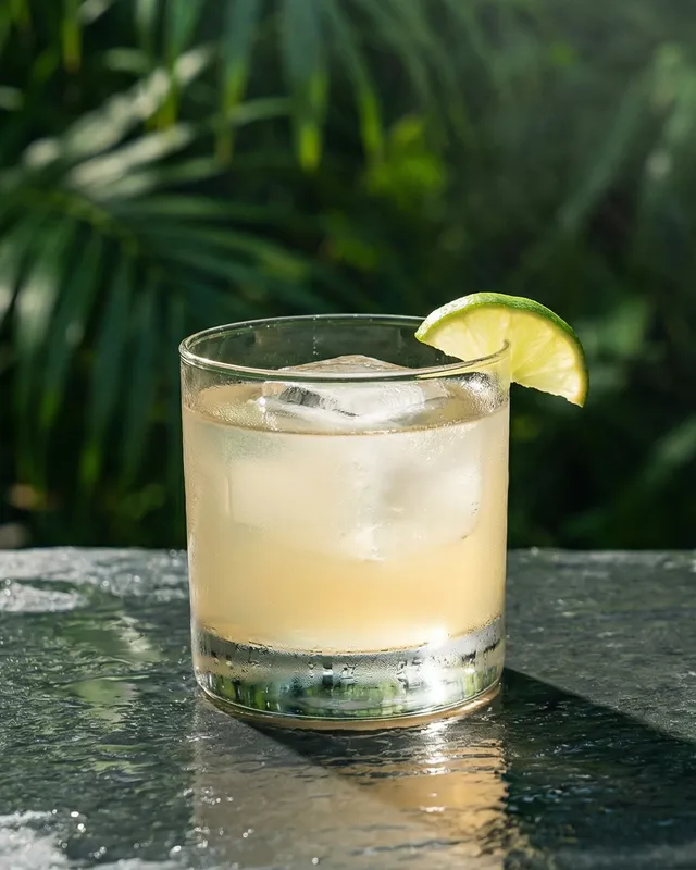 Ti' Punch i rocksglas