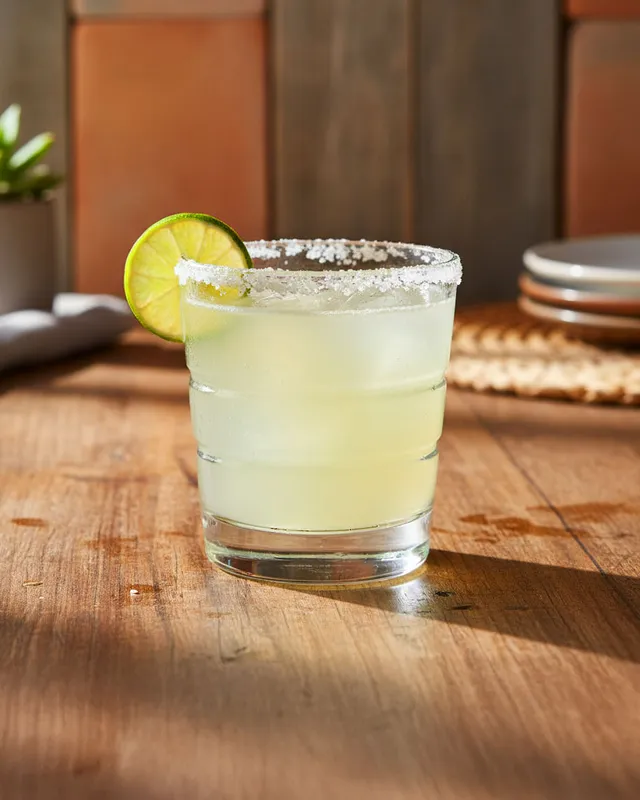 Tommy's Margarita i rocksglas