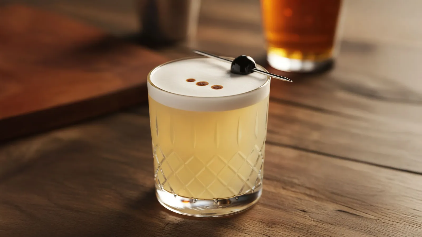 Whiskey Sour i coupe
