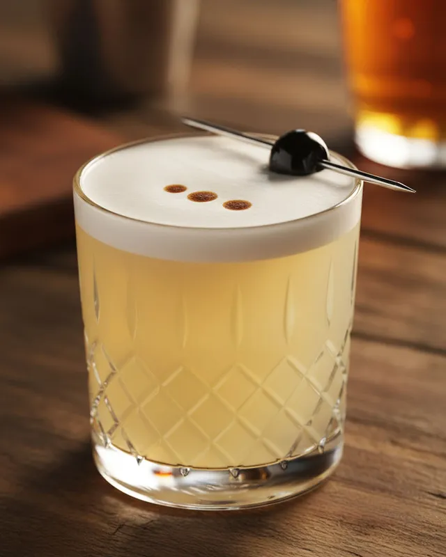Whiskey Sour i coupe